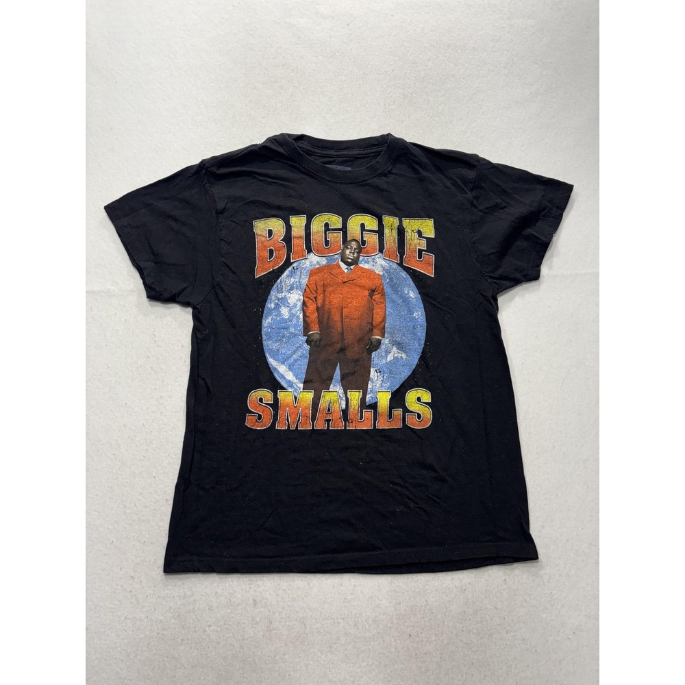 The Notorious BIG Shirt Mens Large Black Biggie Smalls Graphic Tee Hip Hop